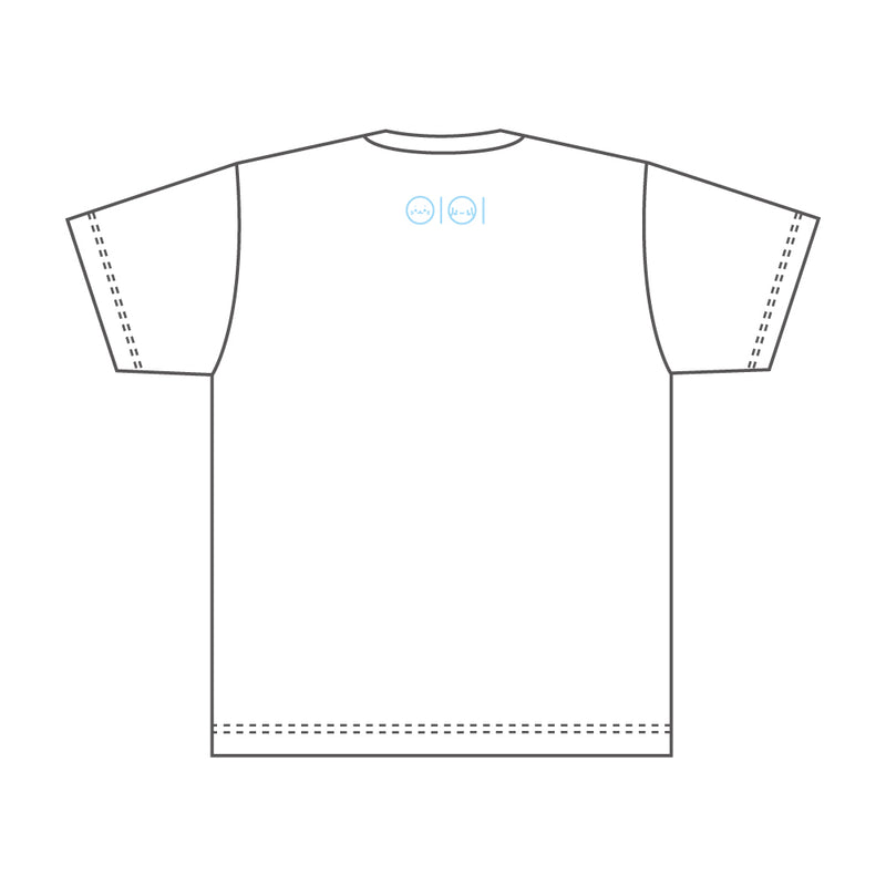 しろたん × サンリオキャラクターズ Tシャツ / しろたん×シナモロール