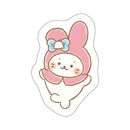 しろたん × サンリオキャラクターズ ダイカットクッション / しろたん(マイメロディ)