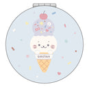 しろたん × サンリオキャラクターズ 折りたたみミラー / しろたん