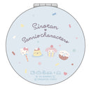 しろたん × サンリオキャラクターズ 折りたたみミラー / しろたん