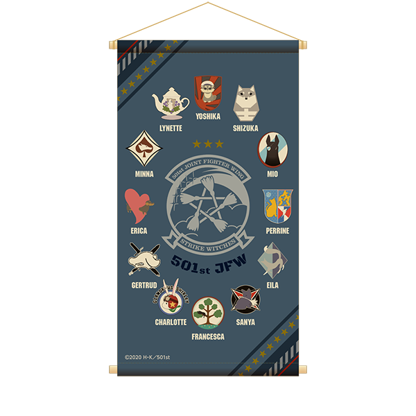 ストライクウィッチーズ ROAD to BERLIN アンティークウォールアート