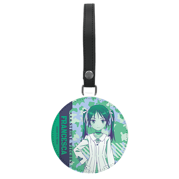 ストライクウィッチーズ ROAD to BERLIN ANiGRAPHラゲッジタグ/フランチェスカ・ルッキーニ