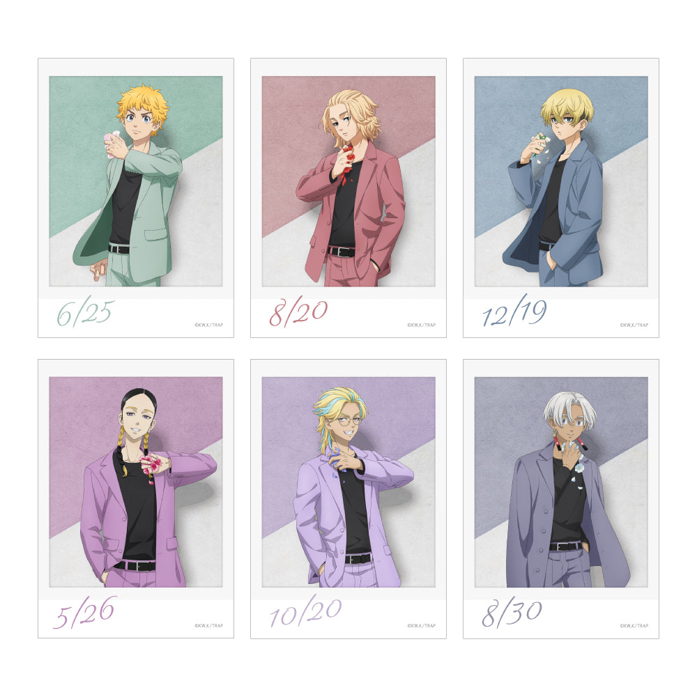 トレーディングブロマイド(2枚入) dusty flower ver.