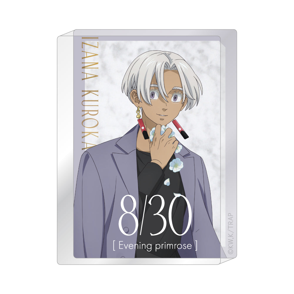 アクリルブロック dusty flower ver. / 黒川イザナ