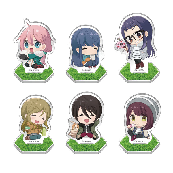 ゆるキャン△ キャラ福くじB賞　ジオラマアクリルスタンド ゆるキャン キャラ福くじB賞 ジオラマアクリルスタンド-公式サイト より