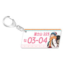 ゆるキャン△ ナンバープレート風キーホルダー/各務原なでしこC