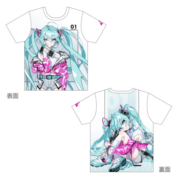 フルグラフィックTシャツ Art by 米山舞