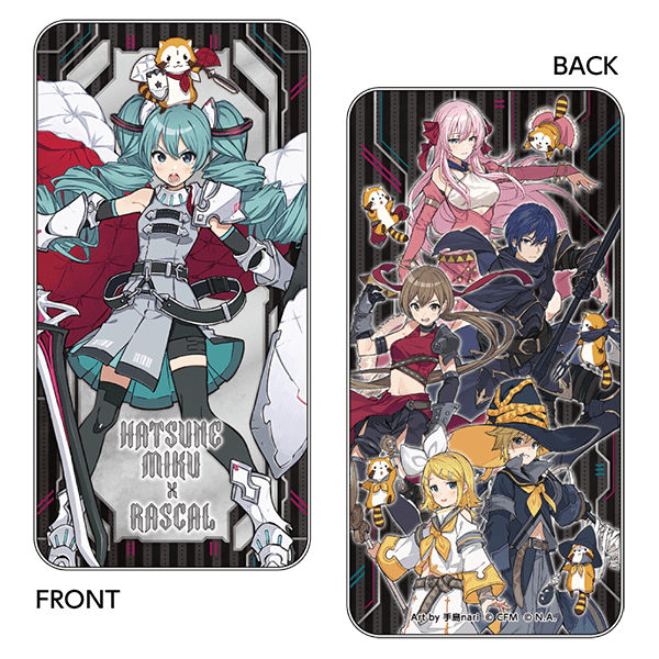 初音ミク×ラスカル2021　モバイルバッテリー