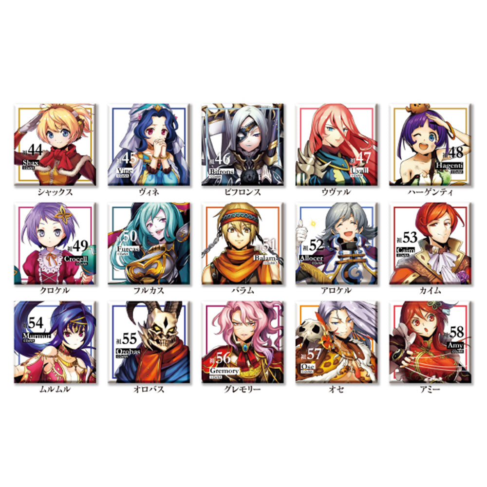  スクエア缶バッジコレクション 4