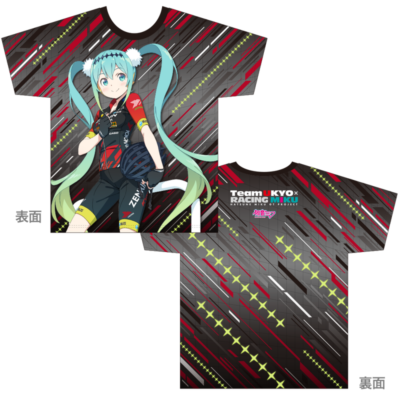 レーシングミク 2018 TeamUKYO 応援Ver. フルグラフィックTシャツ