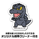 ゴジラ スマホクリーナー付スライド手帳型スマートフォンケース【ver.1】【Mサイズ】