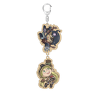 メイドインアビス つながるウッドキーホルダー【レグ＆リコver.】