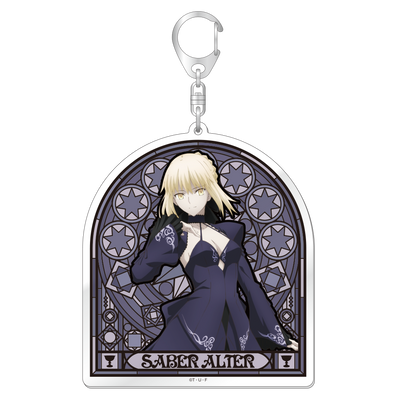 劇場版「Fate/stay night [Heaven’s Feel]」 BIGアクリルキーホルダー 【セイバーオルタver.】