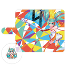 【iPhone専用】レーシングミク2016Ver. スマホクリーナー付き手帳型 スマートフォンケース vol.1【iPhone5/5S/SE】