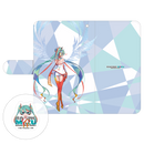 レーシングミク2016Ver. スマホクリーナー付きスライド手帳型 スマートフォンケース vol.2【Mサイズ】