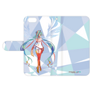 【iPhone専用】レーシングミク2016Ver. スマホクリーナー付き手帳型 スマートフォンケース vol.2【iPhone5/5S/SE】