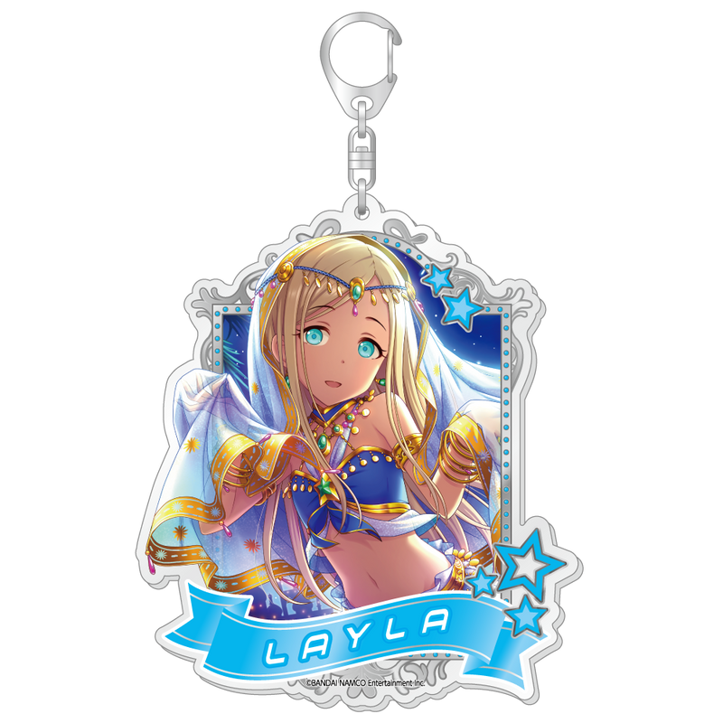 アイドルマスター シンデレラガールズ　BIGアクリルキーホルダー【ライラver.】