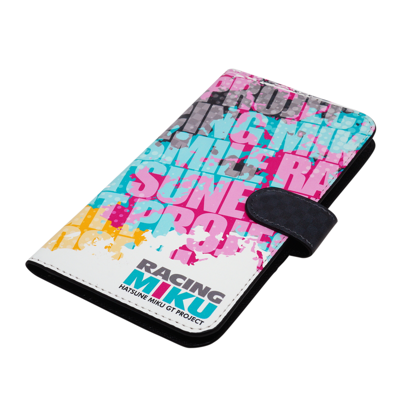 レーシングミク2016Ver. 【全機種対応】オリジナル スライド手帳型 スマートフォンケース vol.3【Sサイズ】