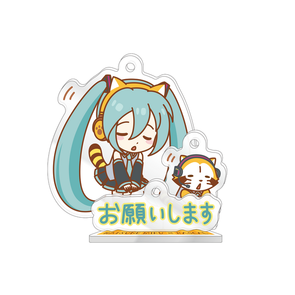 初音ミク×ラスカル アクリルスタンドキーホルダー vol.1