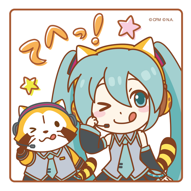 初音ミク×ラスカル ミニタオル vol.2