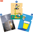 ポプテピピック セリフクリアファイルセット