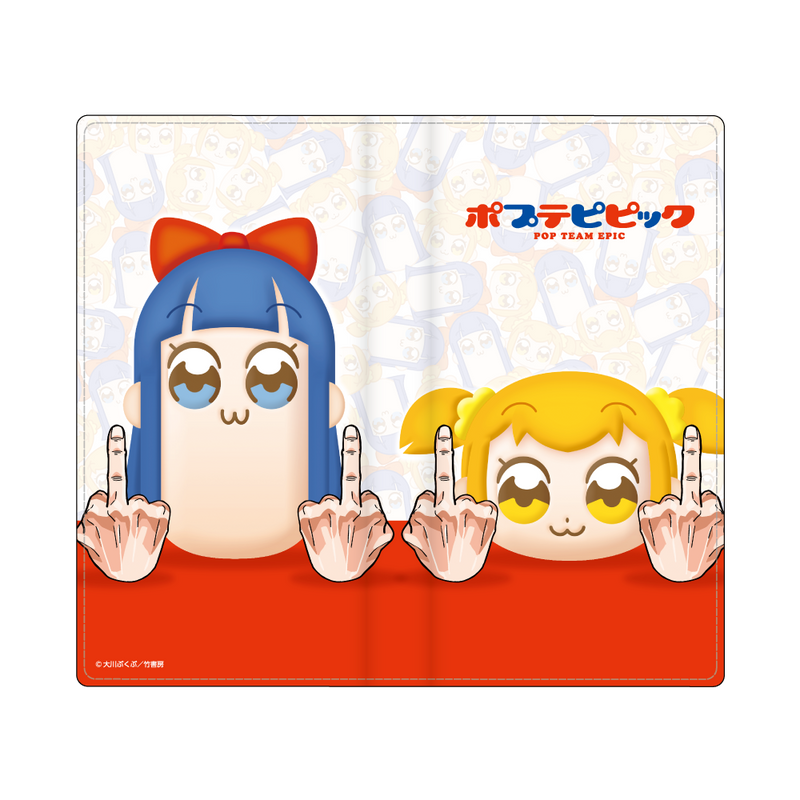 ポプテピピック 手帳型スマートフォンケース【Lサイズ】