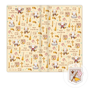 ラスカル×進撃の巨人 【全機種対応】オリジナル スライド手帳型 スマートフォンケース【ver.2】【Lサイズ】