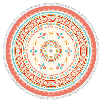 ゆるキャン△ ラウンドタオル