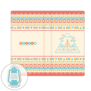 ゆるキャン△ 手帳型スマートフォンケース ※クリーナー付き【Mサイズ】