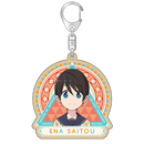 ゆるキャン△ ウッドキーホルダー【斎藤ver.】