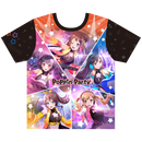 バンドリ！ガールズバンドパーティ！ フルグラフィックTシャツ