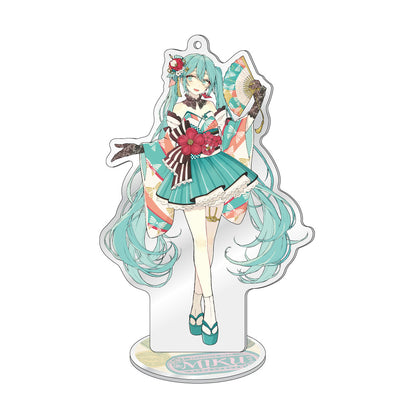 【39Culture World】スタンド付きアクリルキーホルダー【初音ミク】