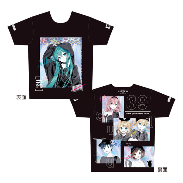 39Culture2021 POP フルグラフィックTシャツ