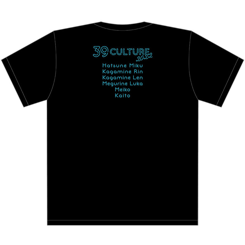 39Culture2022 アートビッグシルエットTシャツ