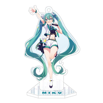 【39Culture MUSIC】スタンド付きアクリルキーホルダー【初音ミク】