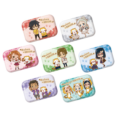 あの日見た花の名前を僕達はまだ知らない。×ラスカル トレーディングスクエア缶バッジ（単品）