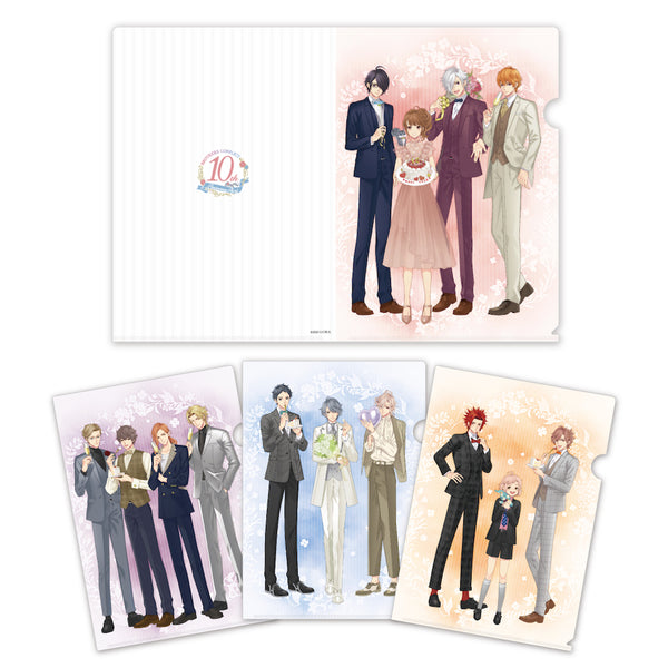 BROTHERS CONFLICT 描きおろしクリアファイル4種セット Party ver.