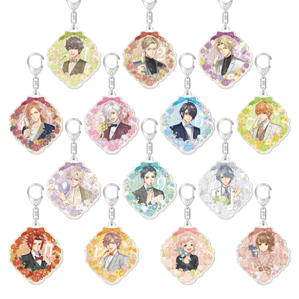 BROTHERS CONFLICT 描きおろしトレーディングラメ入りアクリルキーホルダー Party ver.（BOX）