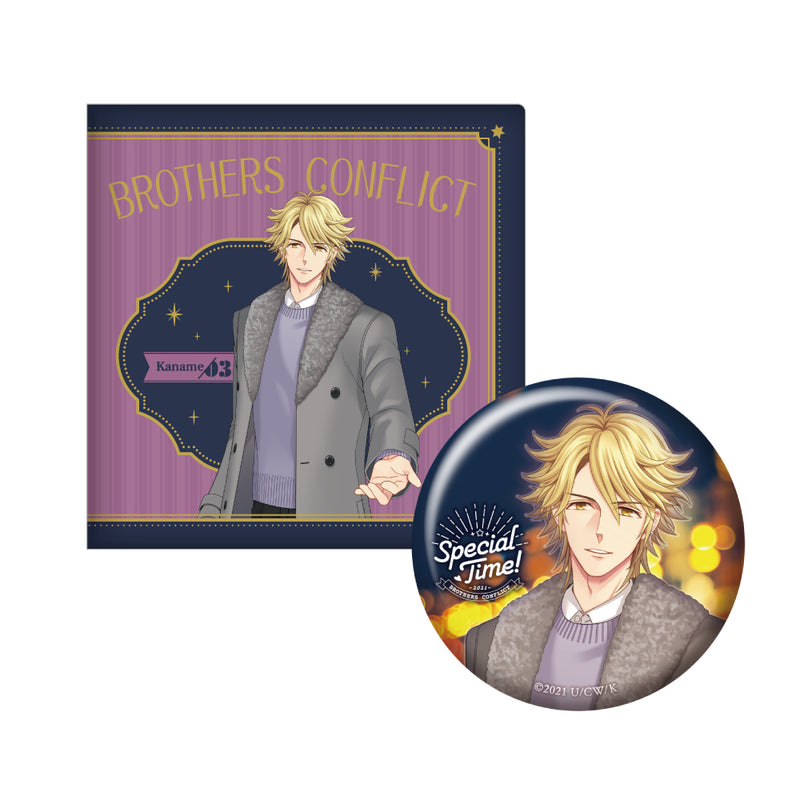 BROTHERS CONFLICT BIG缶バッジ付きコレクションケース Special Time!ver./要