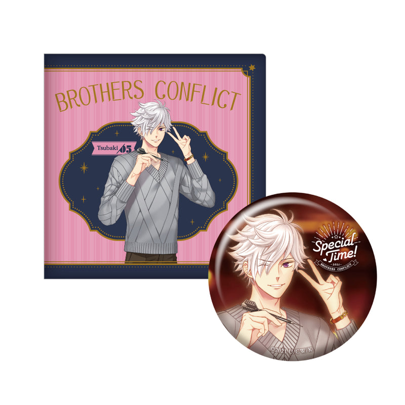 BROTHERS CONFLICT BIG缶バッジ付きコレクションケース Special Time!ver./椿