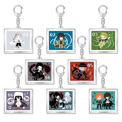 文豪ストレイドッグス トレーディングスタンプアクリルキーホルダー（BOX）