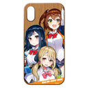 電音部 ウッドiPhoneケース/アキバエリア 【iPhoneX/Xs】