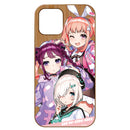 電音部 ウッドiPhoneケース/ハラジュクエリア 【iPhone12/12Pro】