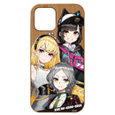 電音部 ウッドiPhoneケース/アザブエリア 【iPhone12/12Pro】