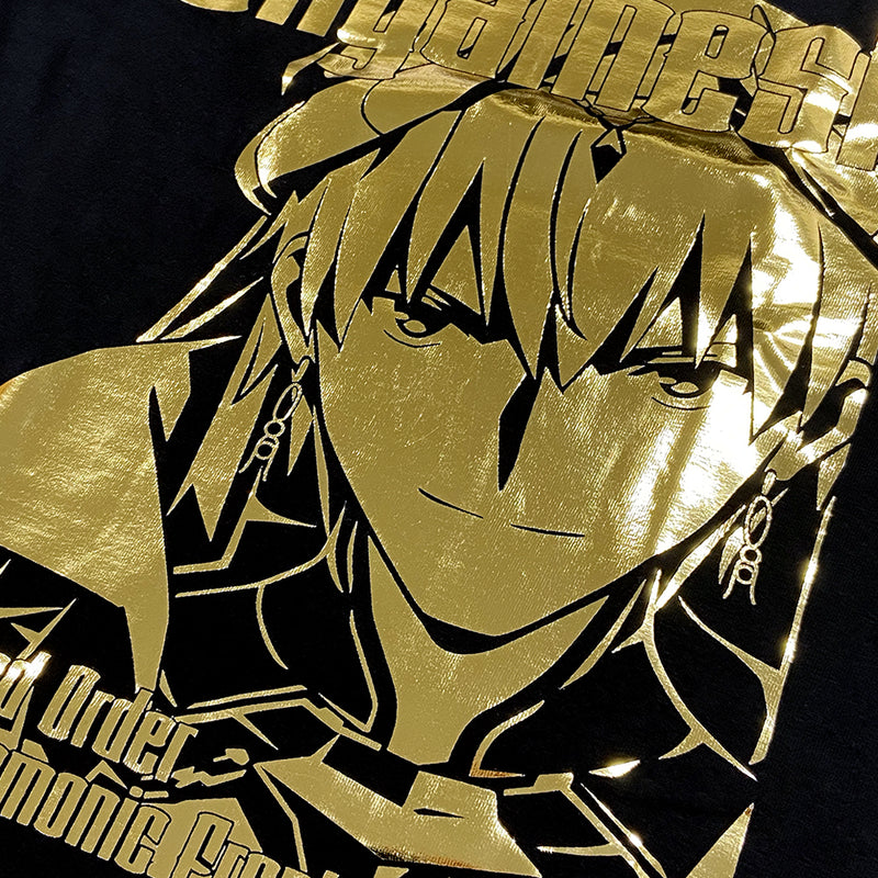 Fate/Grand Order -絶対魔獣戦線バビロニア- 箔プリントTシャツ/ギルガメッシュver.