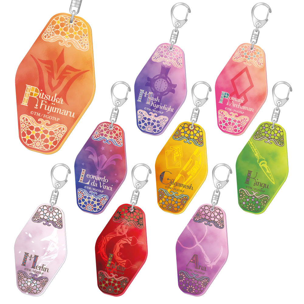 FGO Fate モーテルキーホルダー Fate/Grand Order モーテルキーホルダー (アサシン/ヘンリー