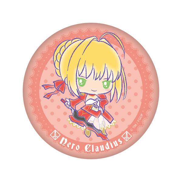 Fate/Grand Order ×サンリオ ぷにぷに缶バッジ【ネロ・クラウディウスver.】