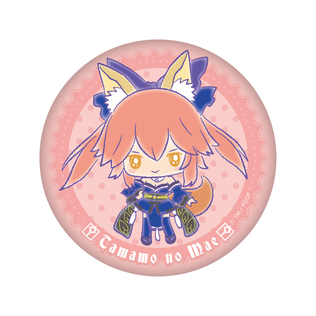 Fate/Grand Order ×サンリオ ぷにぷに缶バッジ【玉藻の前ver.】