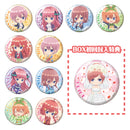 五等分の花嫁 トレーディングおっきめ缶バッジ(BOX)