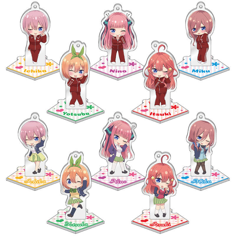 五等分の花嫁 トレーディングてへぺろアクリルスタンド（BOX）